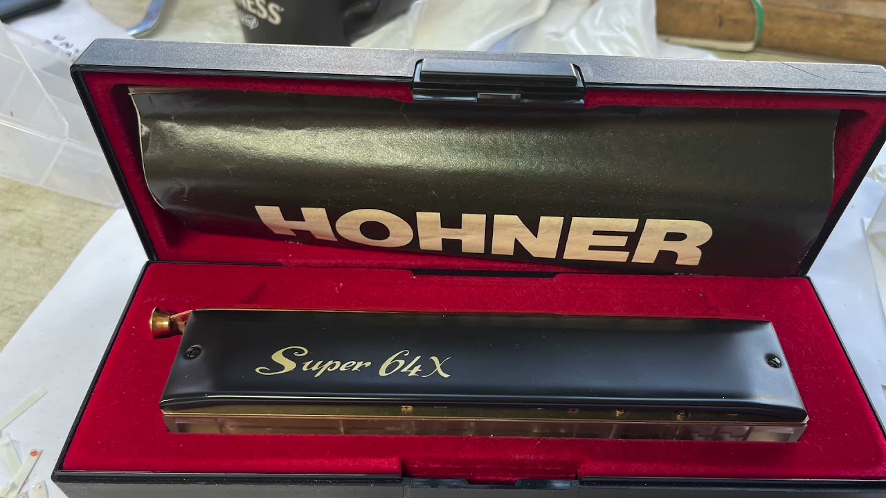 Harmonica valve replacment hohner super 64x
