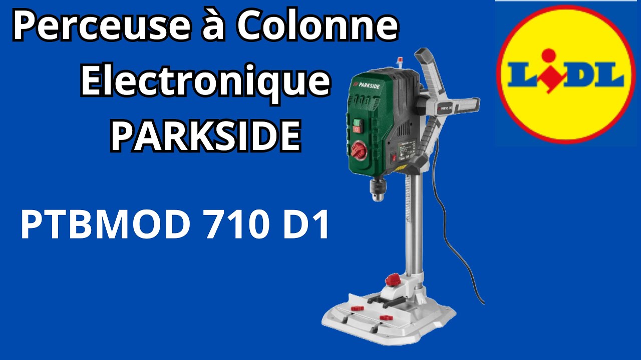 Perceuse à Colonne electronique PARKSIDE PTBMOD710D1