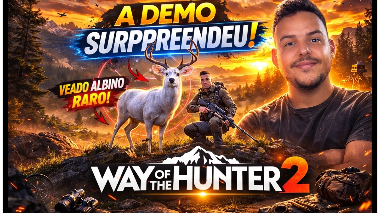 Way of the Hunter 2 vale a pena? Testei a DEMO e achei um VEADO ALBINO!