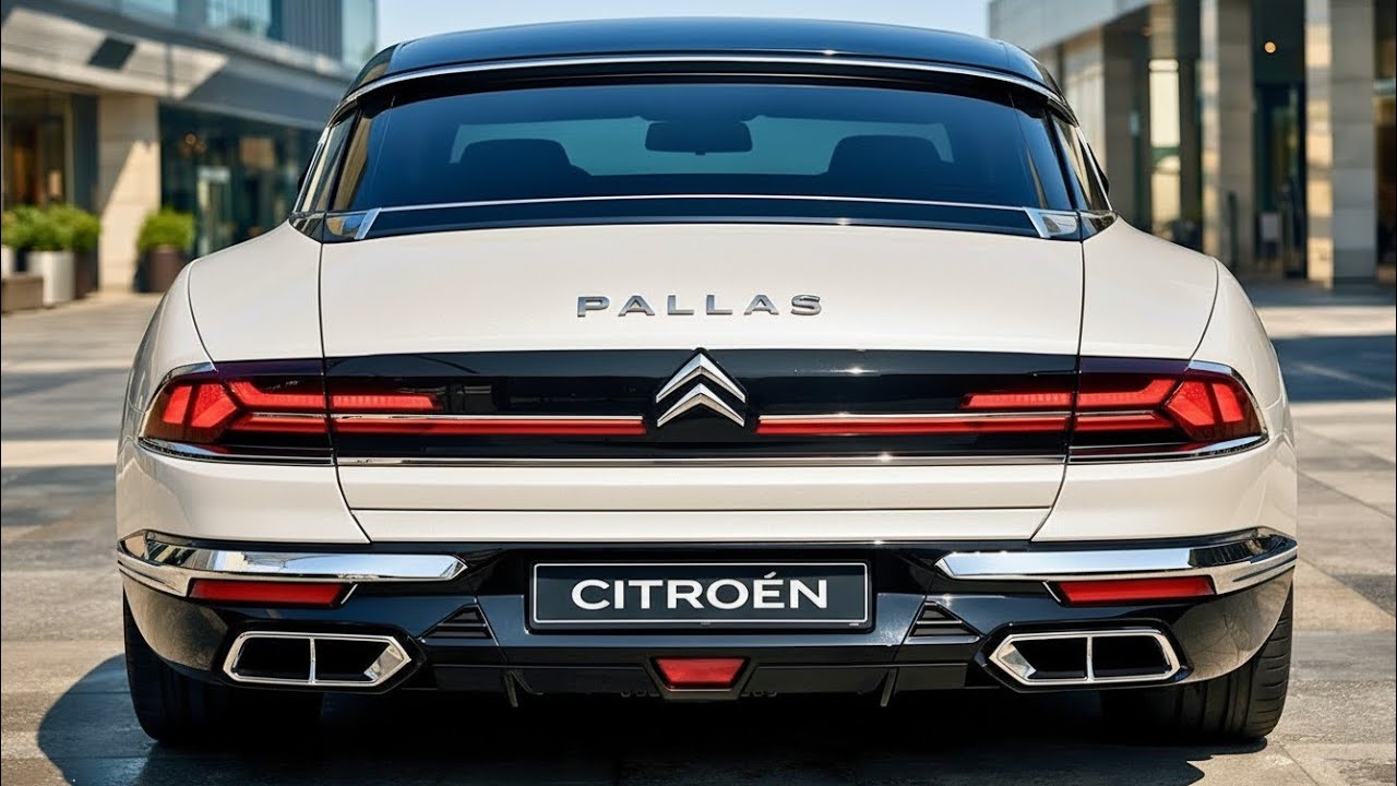 Citroën Pallas 2027 – первый взгляд! Ретро-дизайн и технологии будущего.