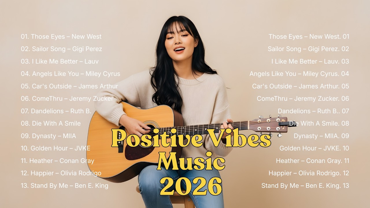 Chill Vibes Playlist 2026 🍂🎵| New English Songs That Hit Deep | Billie Eilish, Pink Sweat$, Adele