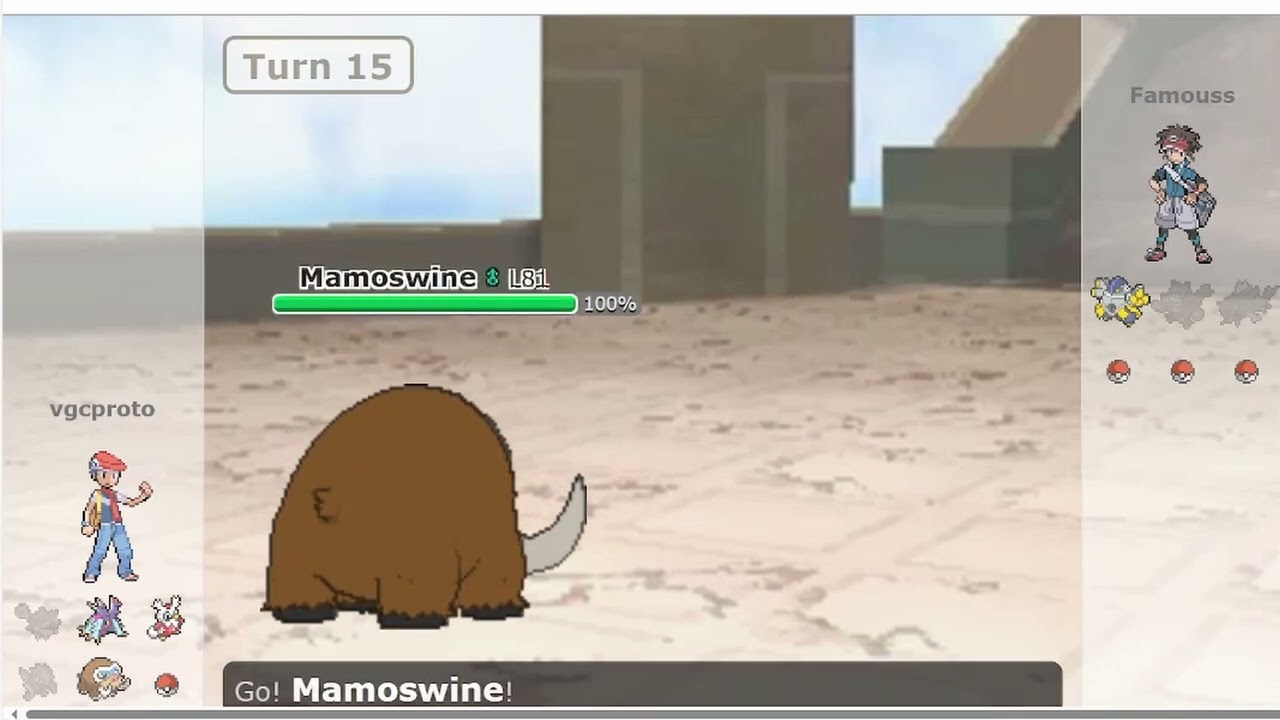 Scyther + Mamoswine = Win ?  | Pokemon Showdown Road to Top 500 #7