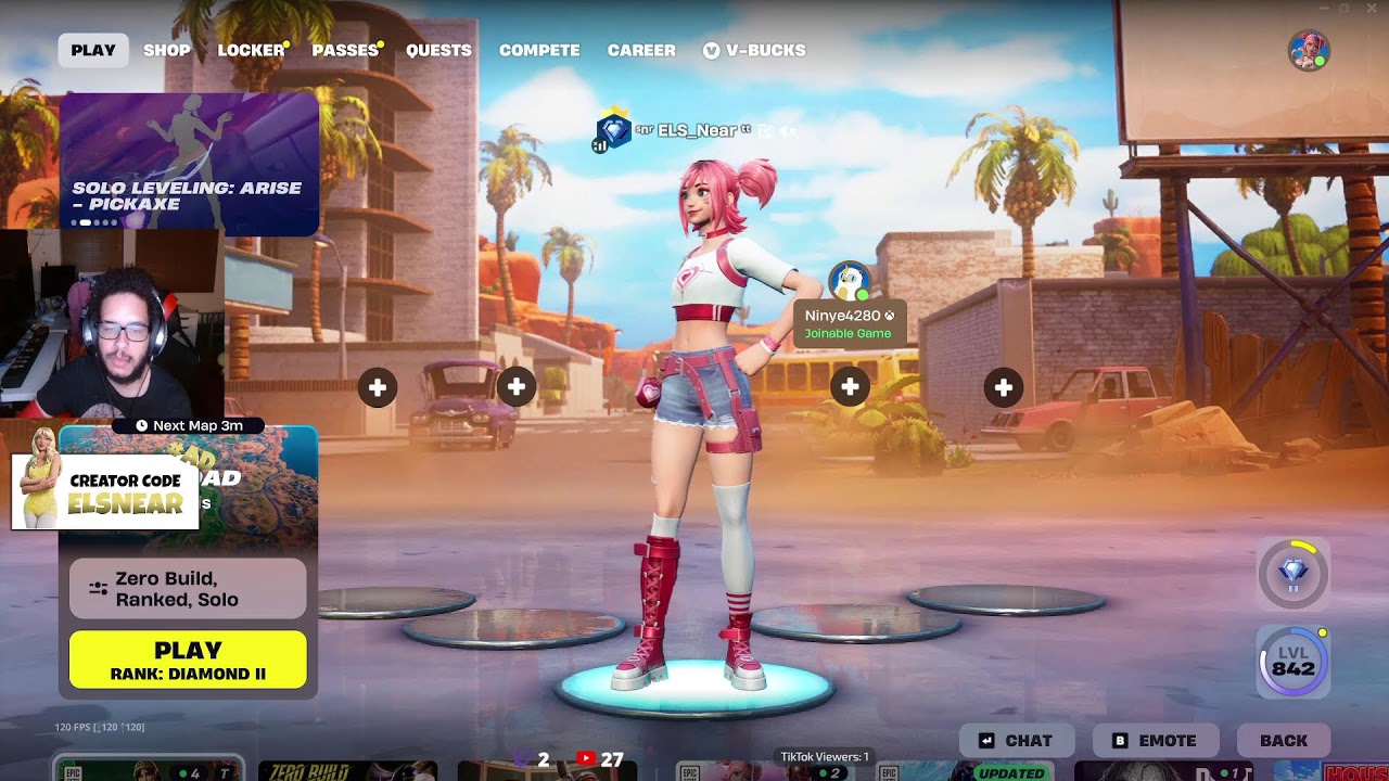 Ranked Reload! From Diamond I to Unreal | USE CODE ELSNEAR #EpicPartner
