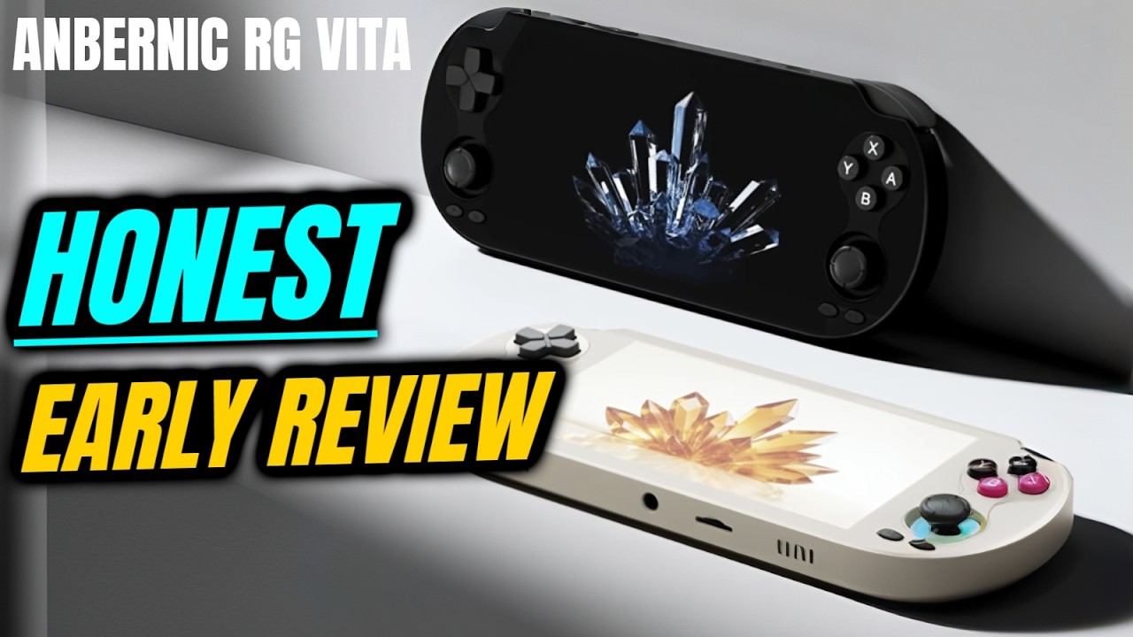 Anbernic RG Vita Early Review & Specs | NEXT GEN retro gaming handheld