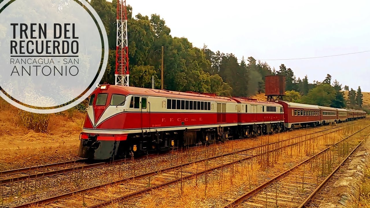Tren Rancagua - San Antonio por el Sub Ramal