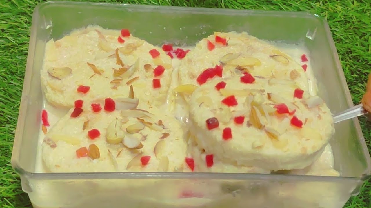 Easy And Tasty Milk Bread dessert🍧🍮 Recipe | zaika home kitchen | 
