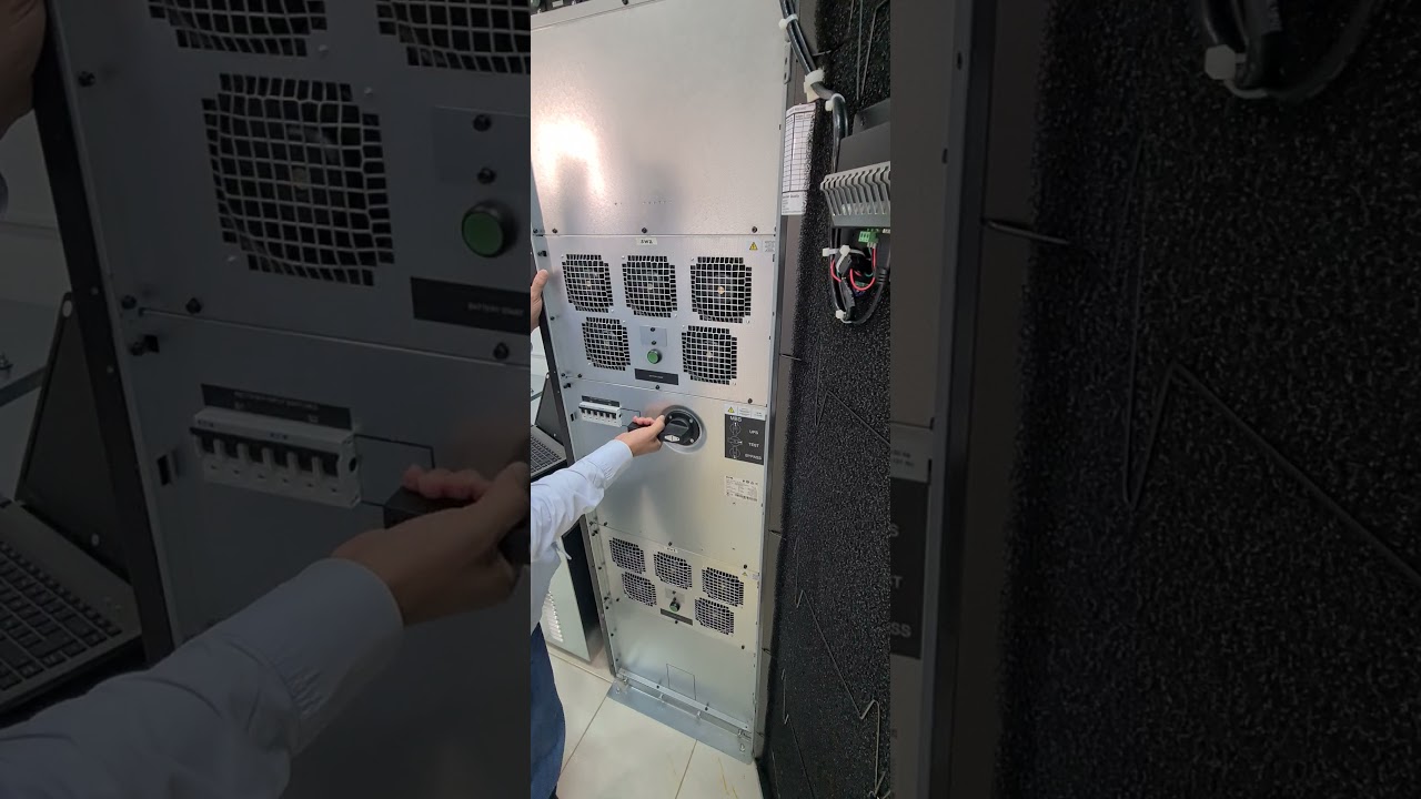 UPS Eaton 93PM 30-200kW, Desenergizar o parada del equipo.