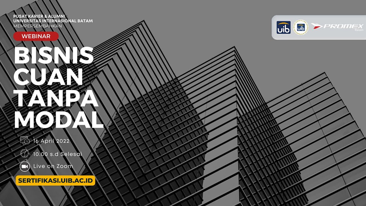 Webinar: Bisnis Cuan Tanpa Modal
