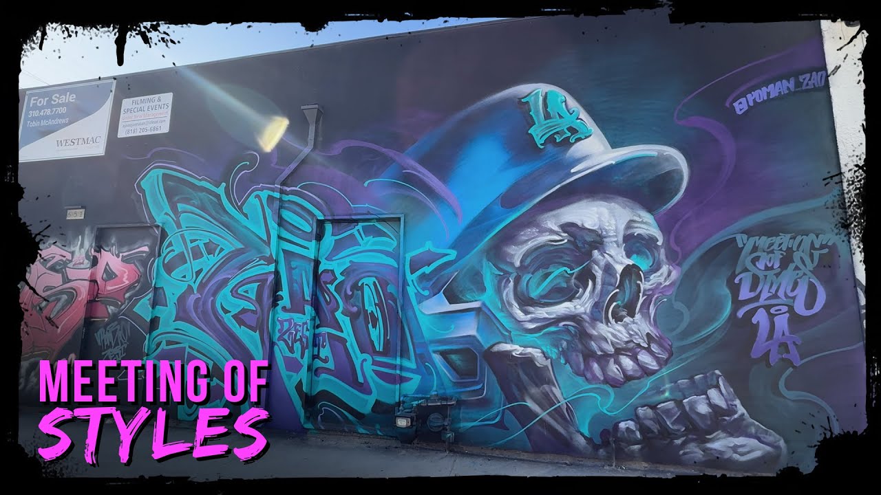MEETING OF STYLES 2025 L.A. - 7th St and Surrounding Area - Los Angeles Graffiti (Part 5)