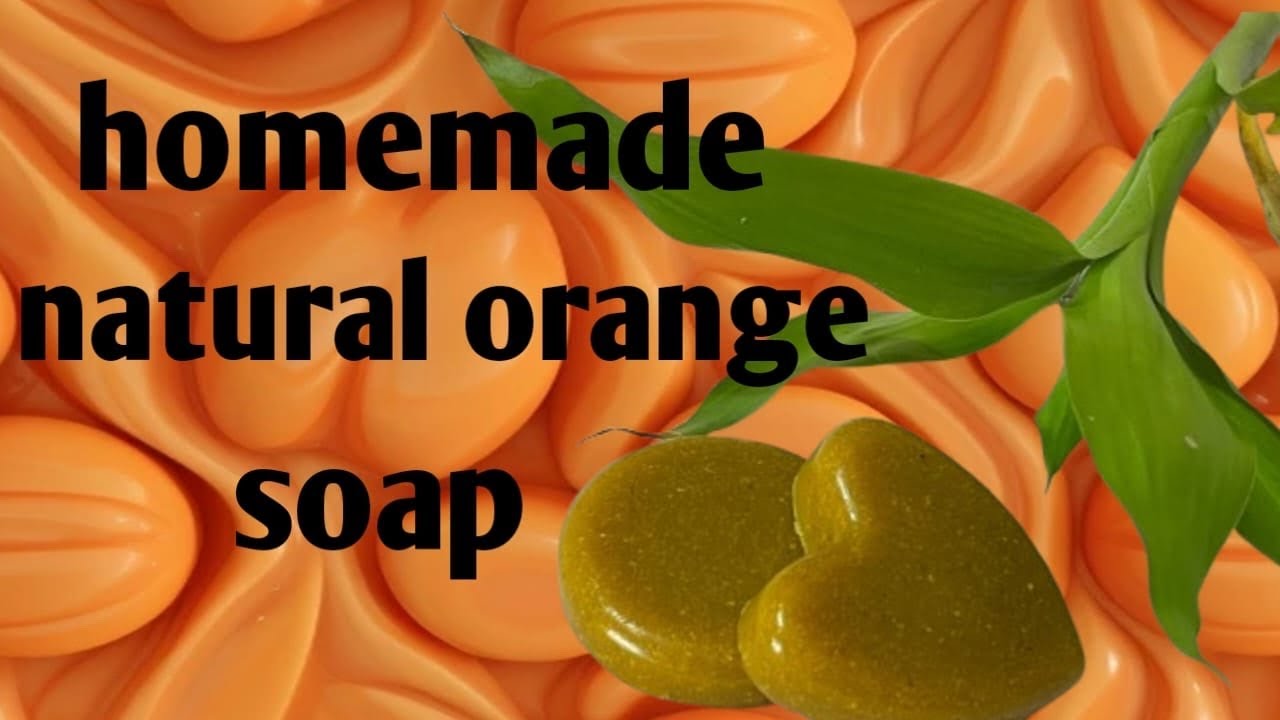 homemade natural orange soap | malayalam soap making video | trending soap making