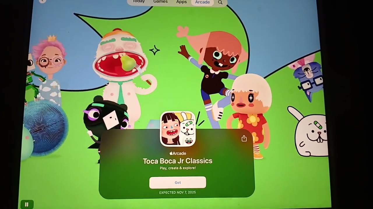 Toca Boca Jr Classics  NOV 6 2025
