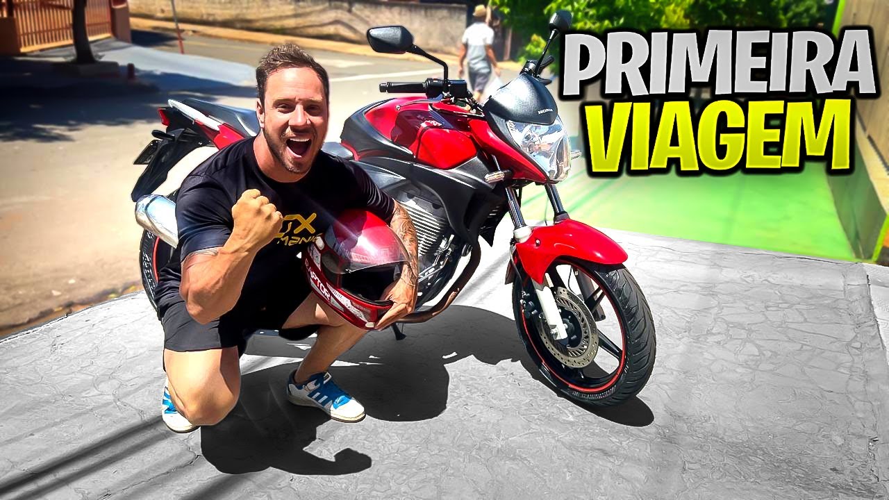🏍 VOU FAZER MINHA PRIMEIRA VIAGEM DE CB-300 PARA UMA SURPRESA INESQUECIVEL🔥