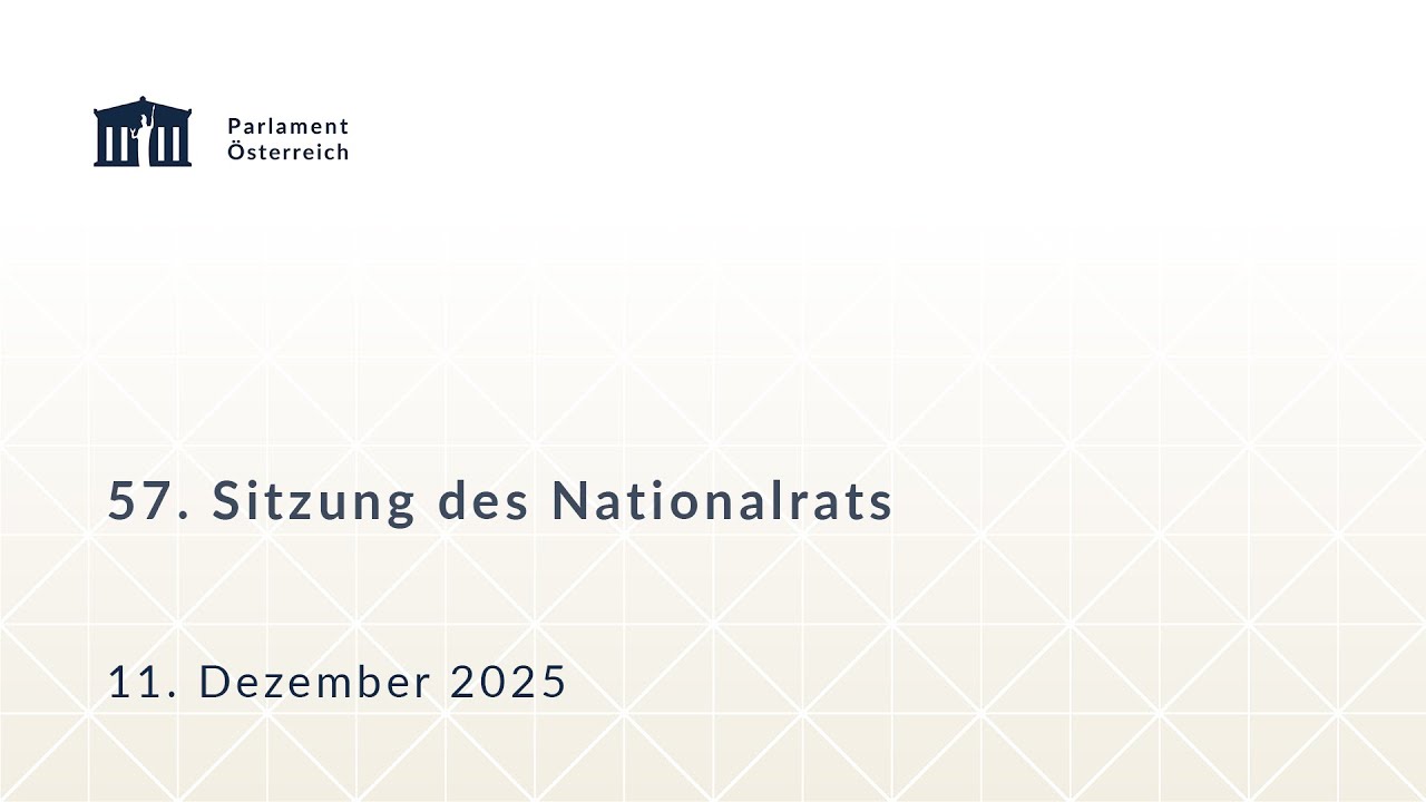 57. Sitzung des Nationalrates