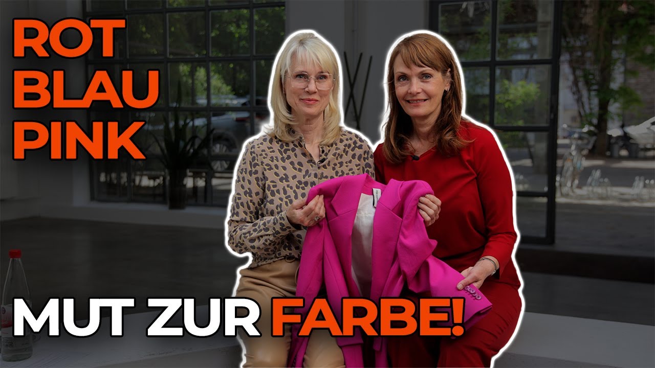 Herbsttrends 2024 für Frauen ü50. Farbe macht uns sichtbar
