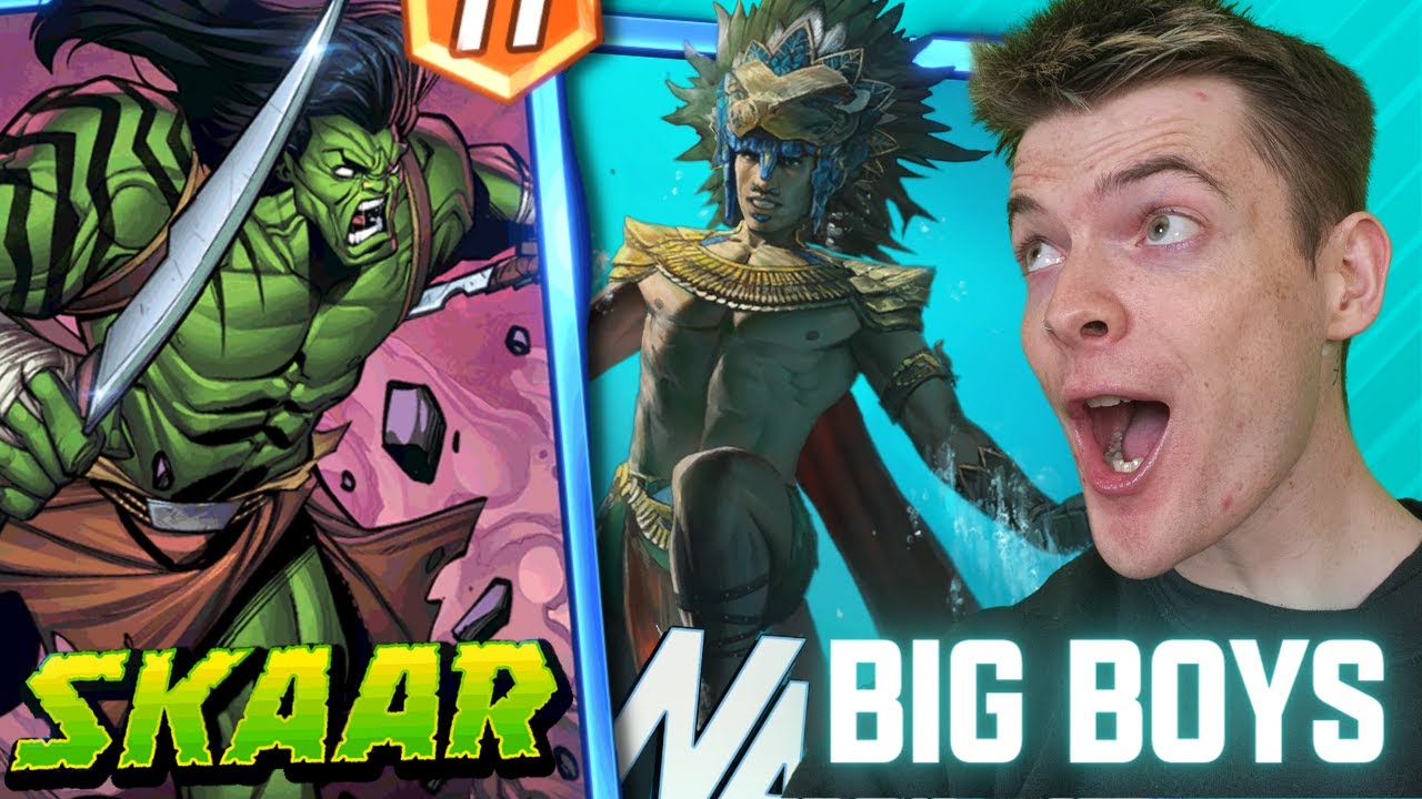 I SKAAR my opponent with NAMOR - PLANET HULK SEASON PASS - MARVEL SNAP