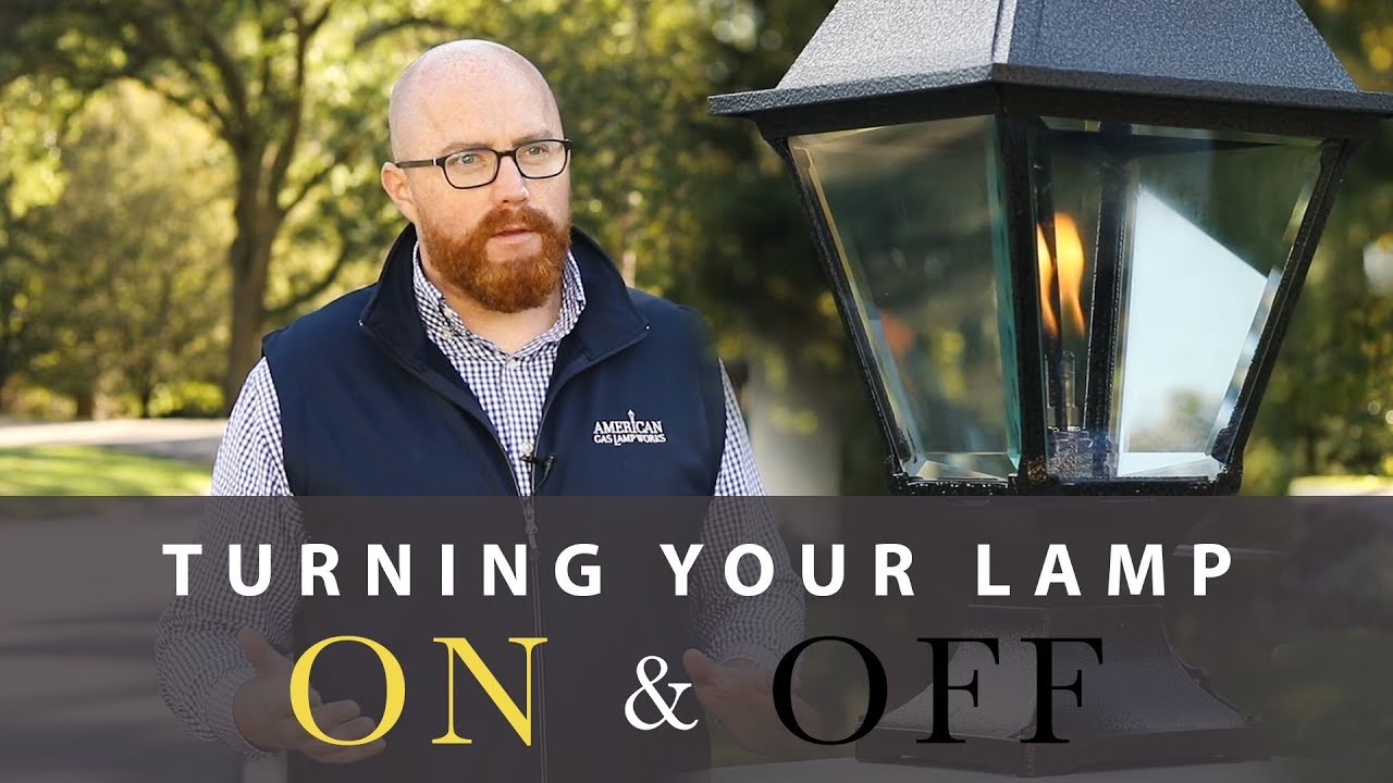 How to Turn On A Gas Lamp | America Gas Lamp Works