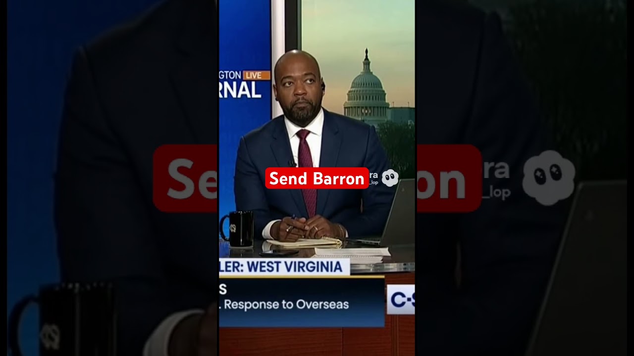Send Barron #sendbarron#maga #trump #iran #comedy #funny #cspan #parody