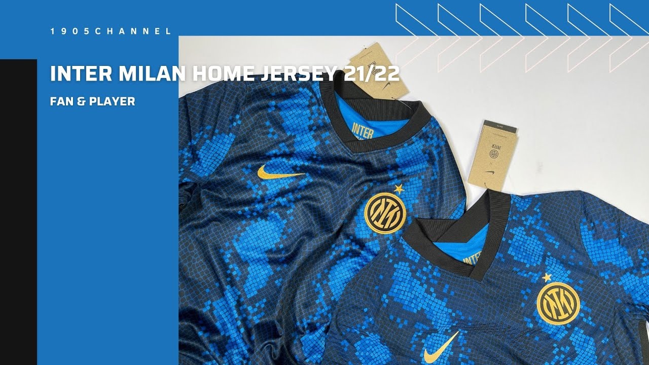 [UNBOX JERSEY #13] INTER MILAN HOME JERSEY 21/22 - FAN/REPLICA & PLAYER/AUTHENTIC