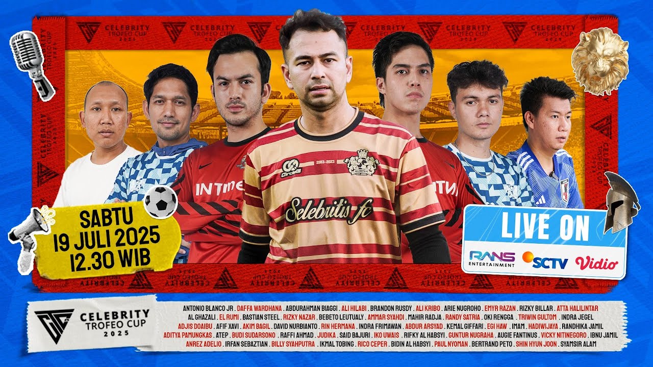 SUPER MATCH!! CELEBRITY TROFEO CUP 2025!!