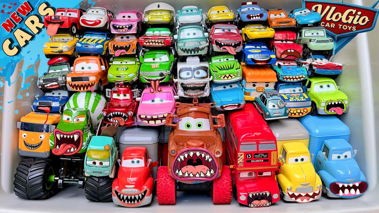 Disney Pixar Cars Unboxing Review | Lightning McQueen, Tow Mater, Doc Hudson, Sally Carrera, Cruz