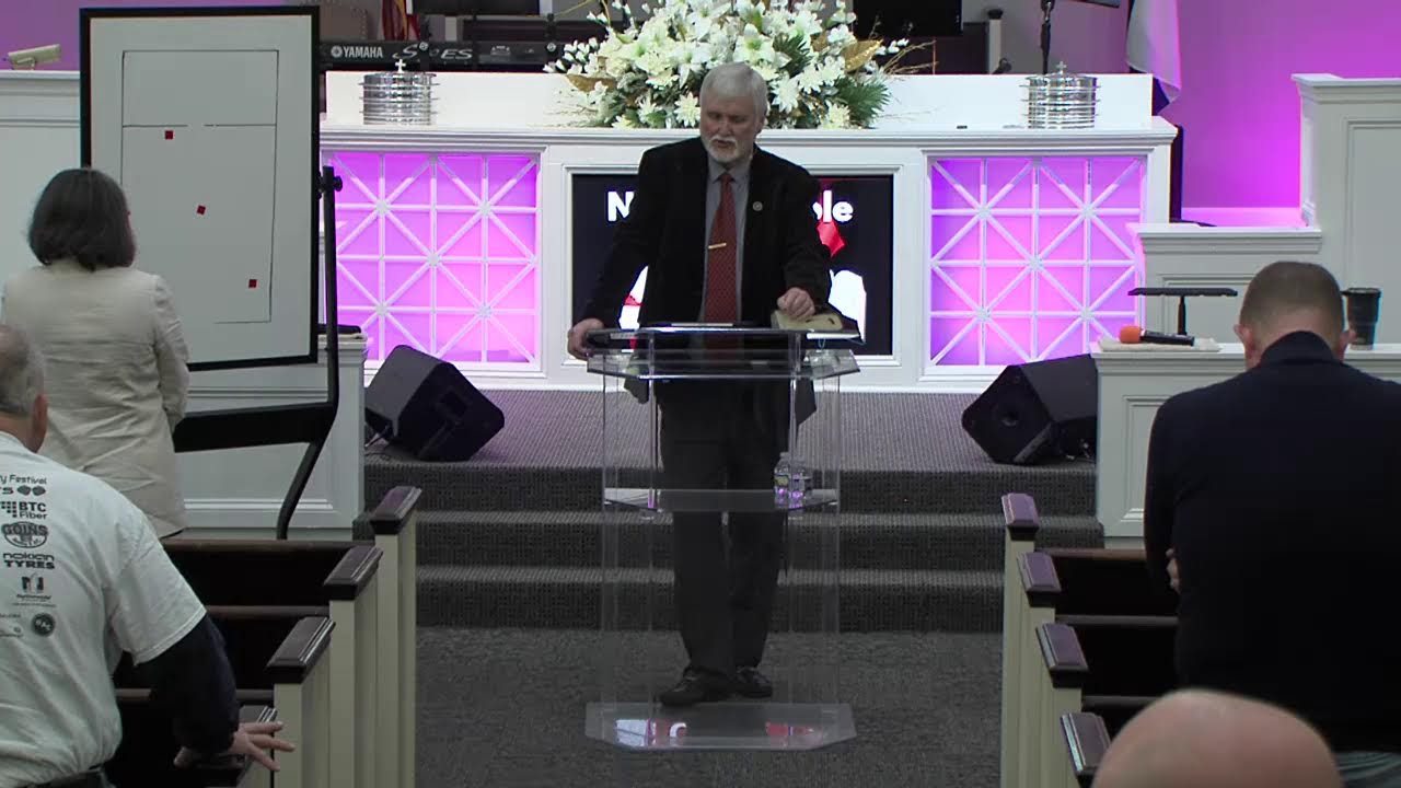 Pastor Keith Chancey - Under the wings of the cherubs