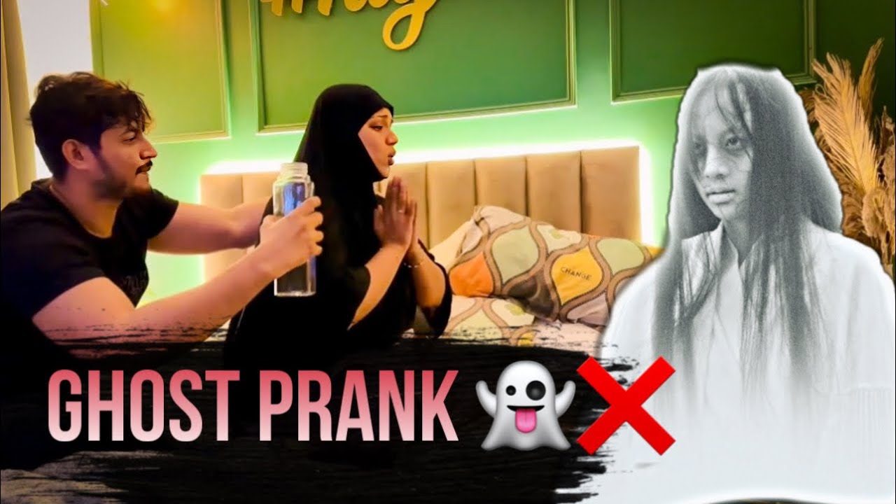 Nida Lonavala Se Bhoot Saath Le Aayi 😰😓 | Ghost Prank On Sufiyan 😜| Sufiyan and Nida ❤️