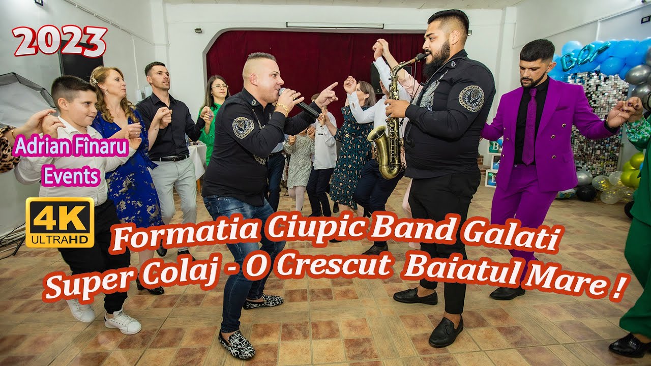 🆕2023🔴Formatia Ciupic Band Galati 🔴 Colaj O crescut Baiatul Mare ❗❗❗