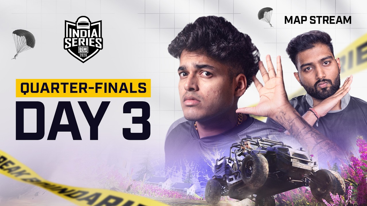[MAP Stream] BGIS 2026 | QUARTER FINALS | Day 3