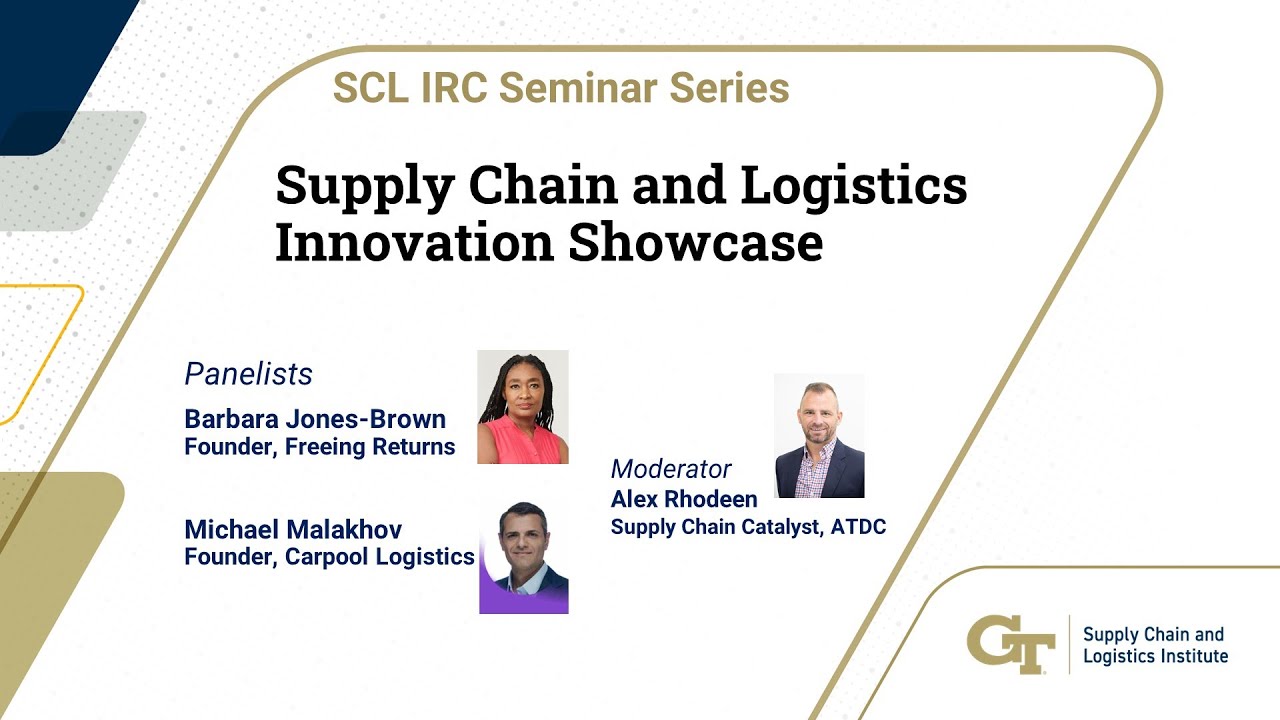 Supply Chain and Logistics Innovation Showcase