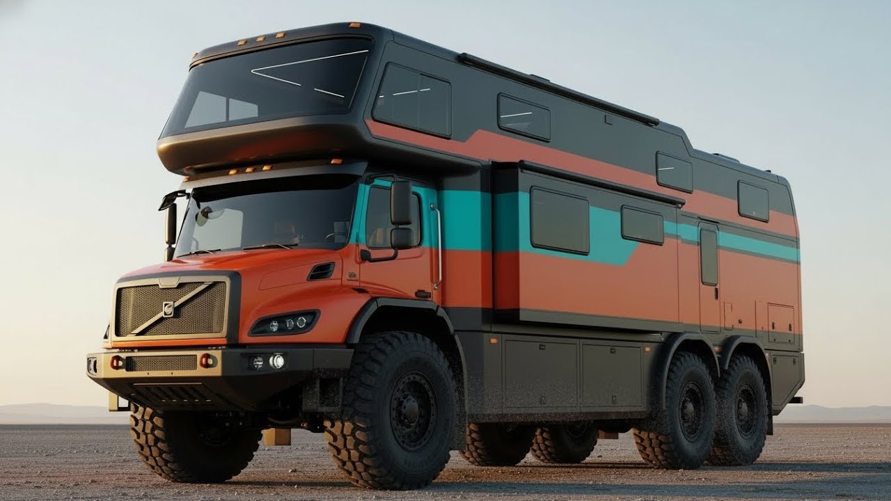A Monster Motorhome of 1.5 Million $ Built to Dominate the Road | Velvet Empire 💸👑🚚