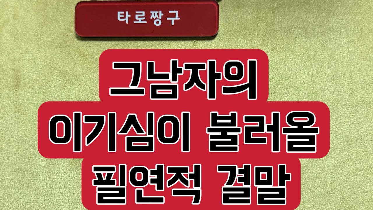 [타로짱구] 희망고문 없는 현실직시 타로