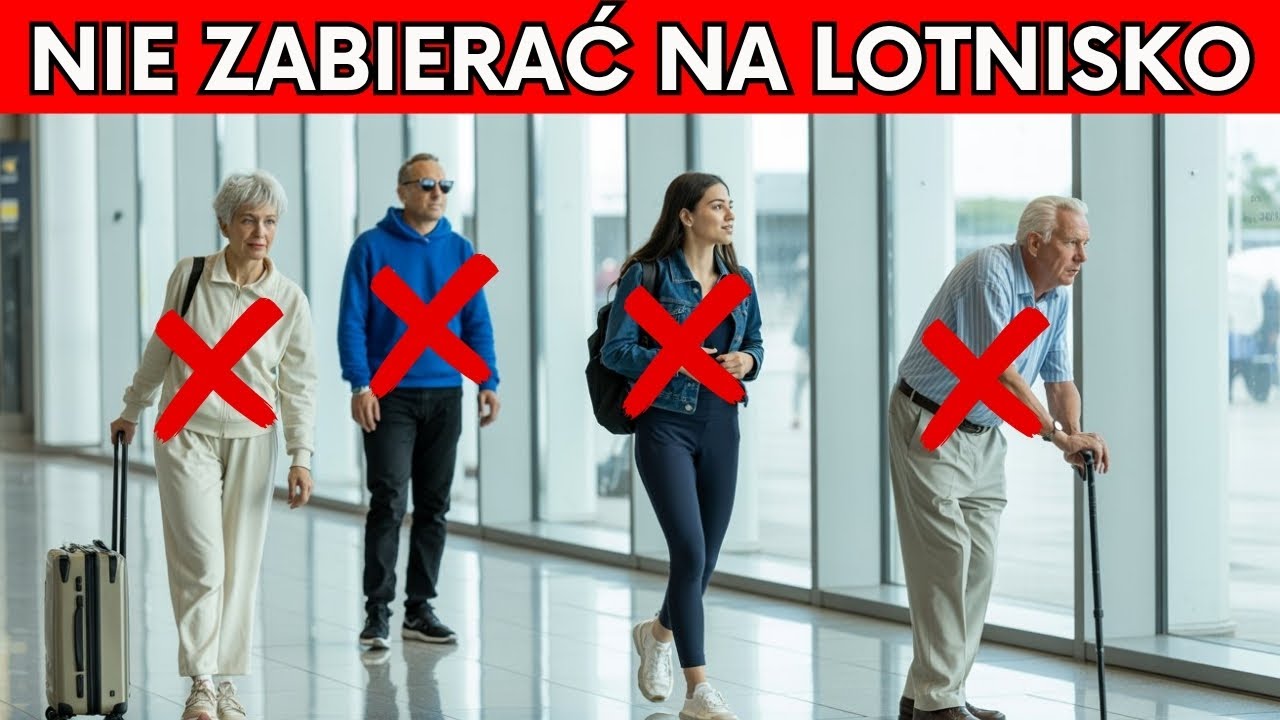 Ubrania podróżne, których NIE należy zabierać na lotnisko (i co zabrać zamiast nich)