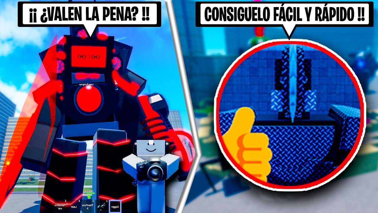 TITAN TIMER y DUMMY !! SHOWCASE Consigue Helpful Badge Roblox Skibidi Toilet Super Box Siege Defense