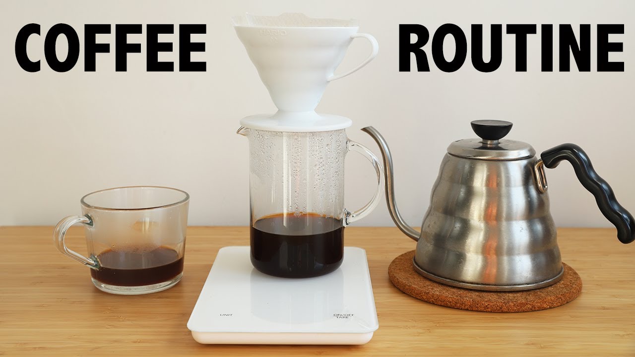 Our Morning Pour-Over Coffee Routine | How to Brew V60 Coffee (ASMR 🎧)