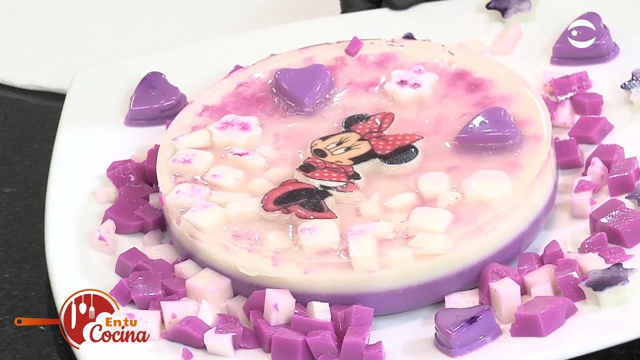 Aprende a realizar  esta deliciosa Gelatina transfer y Bidimensional, paso a paso.