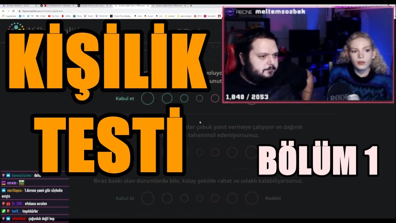 Educatedear - Ece İle Kişilik Testi Çözüyorlar Bölüm 1