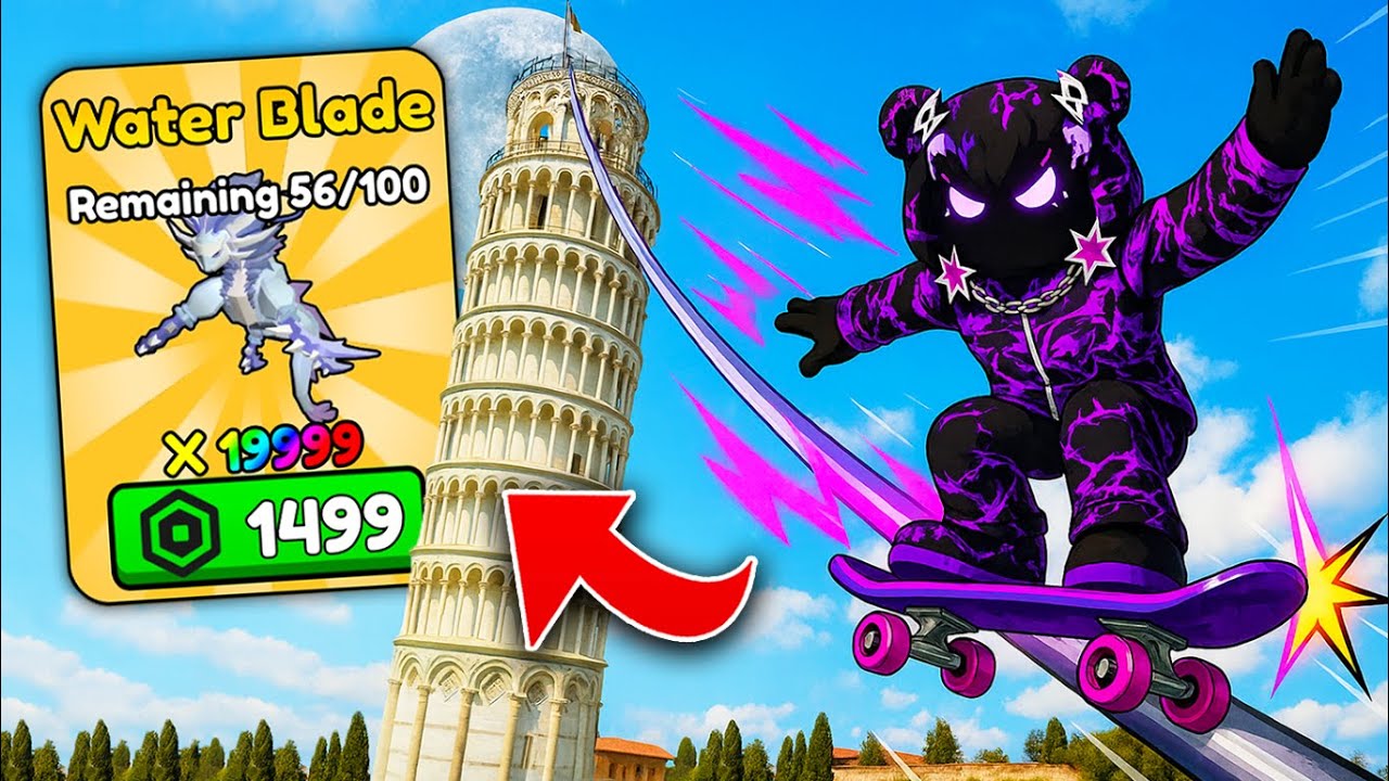 Начинаю заново как НУБ с ЛУЧШИМ ПИТОМЦЕМ в Skate and Glide! (Roblox)