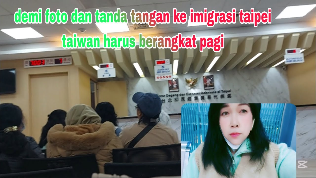 Jam 5 pagi ‼️berangkat ke imigrasi taipei taiwan