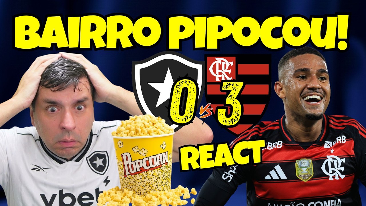 PÓS-JOGO | BOTAFOGO 0X3 FLAMENGO | BRASILEIRÃO 2026 | AO VIVO