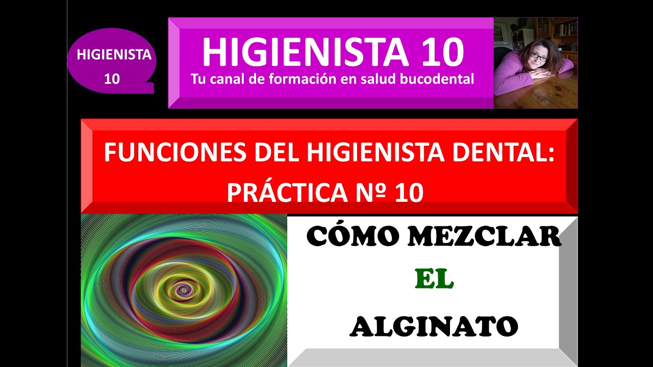 CÓMO MEZCLAR EL ALGINATO.