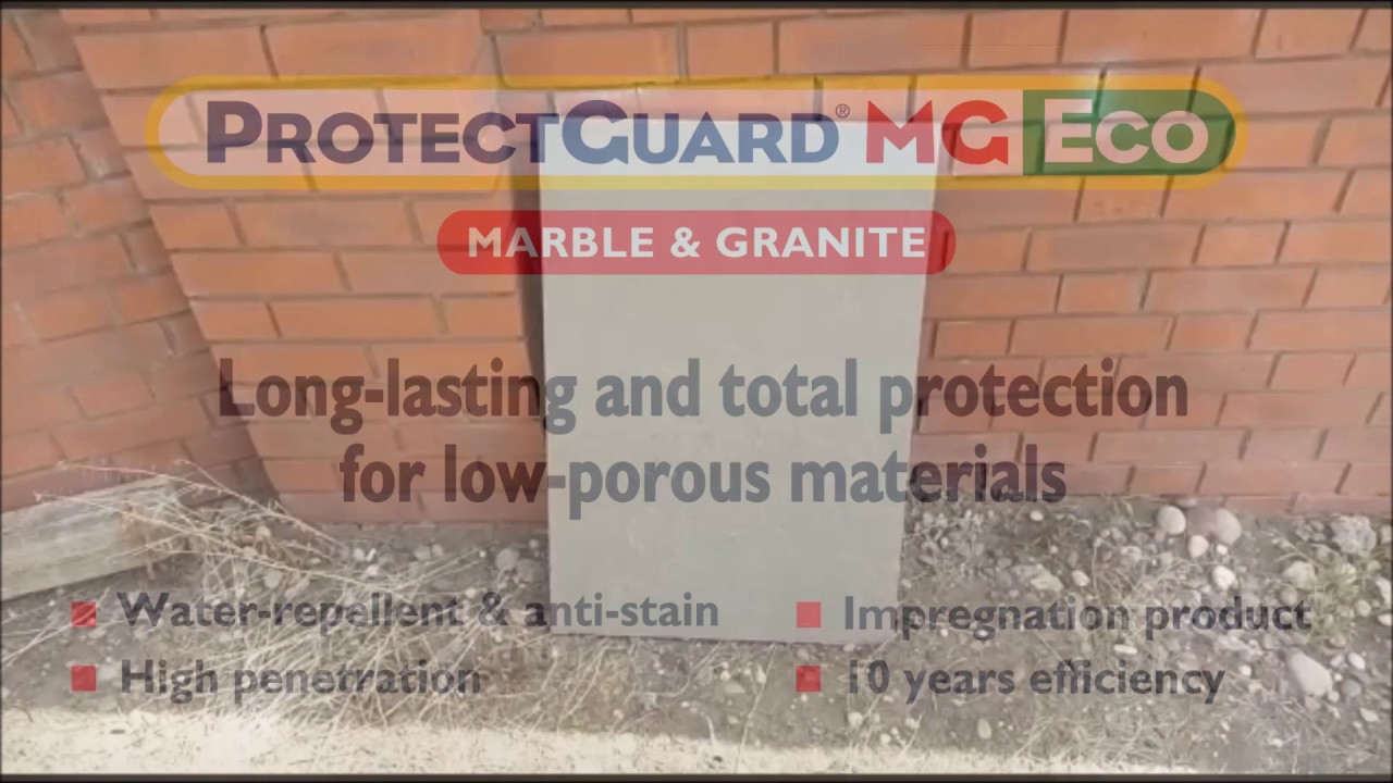 ProtectGuard MG Eco - water-repellent and antistain for low-porous materials