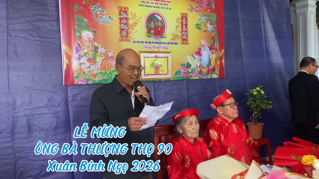Lễ mừng thọ Ông Bà Đặng Đình Hoà