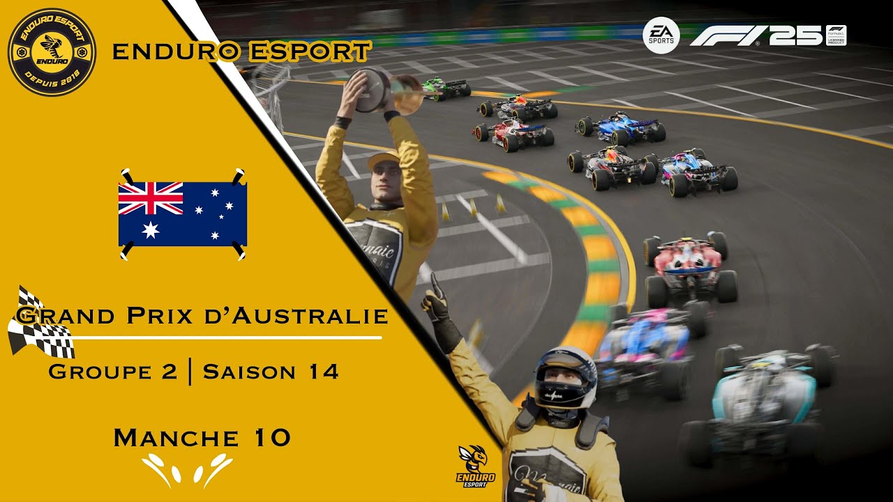 Groupe 2 / Saison 14 / Course 10 / GP d'Australie 🇦🇺