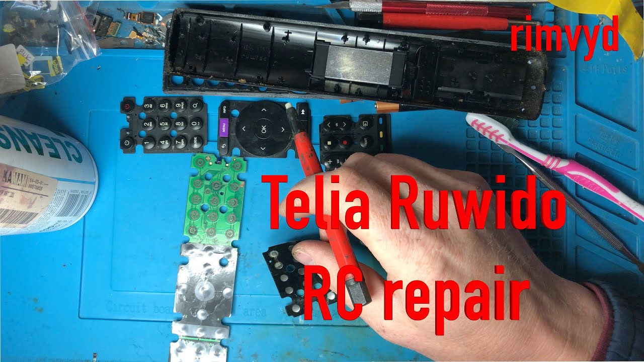 Telia Ruwido remote control repair