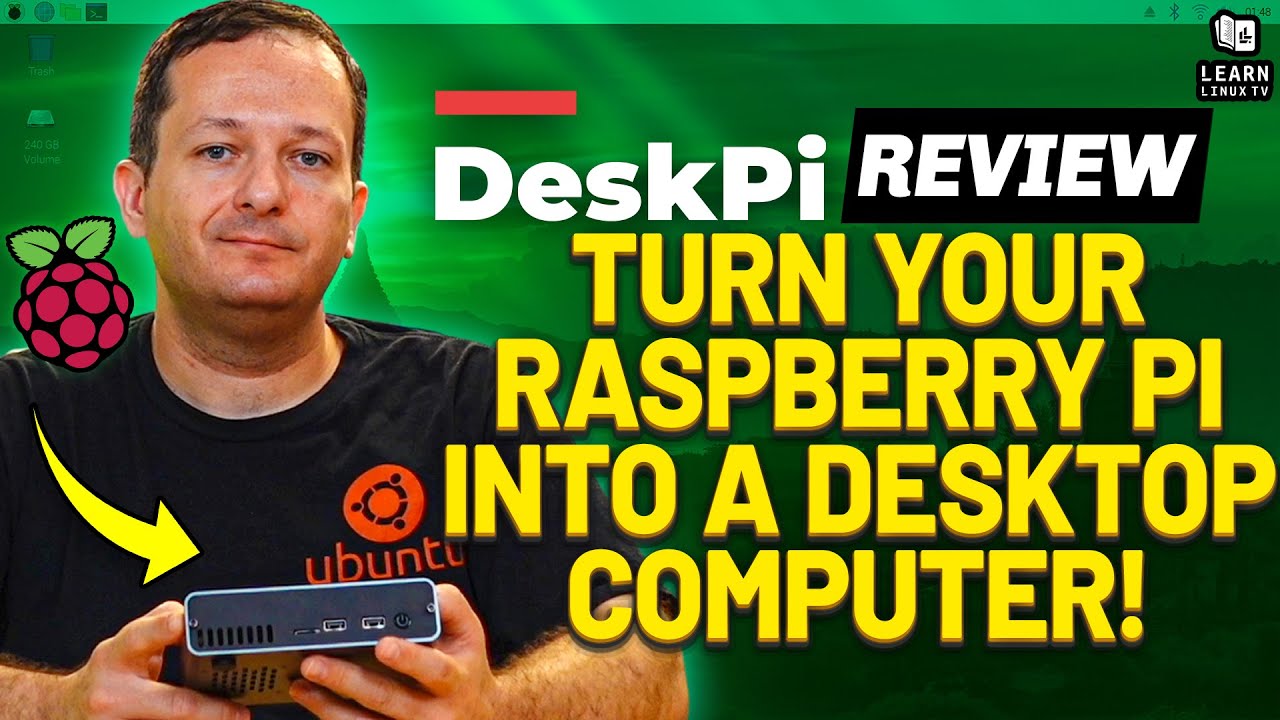 DeskPi Pro v2 Review - Turn your Raspberry Pi into a Desktop!