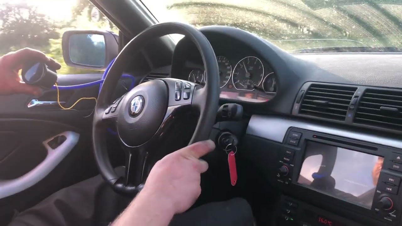 First drive BMW E46 2.8 M52 GT35 TURBO