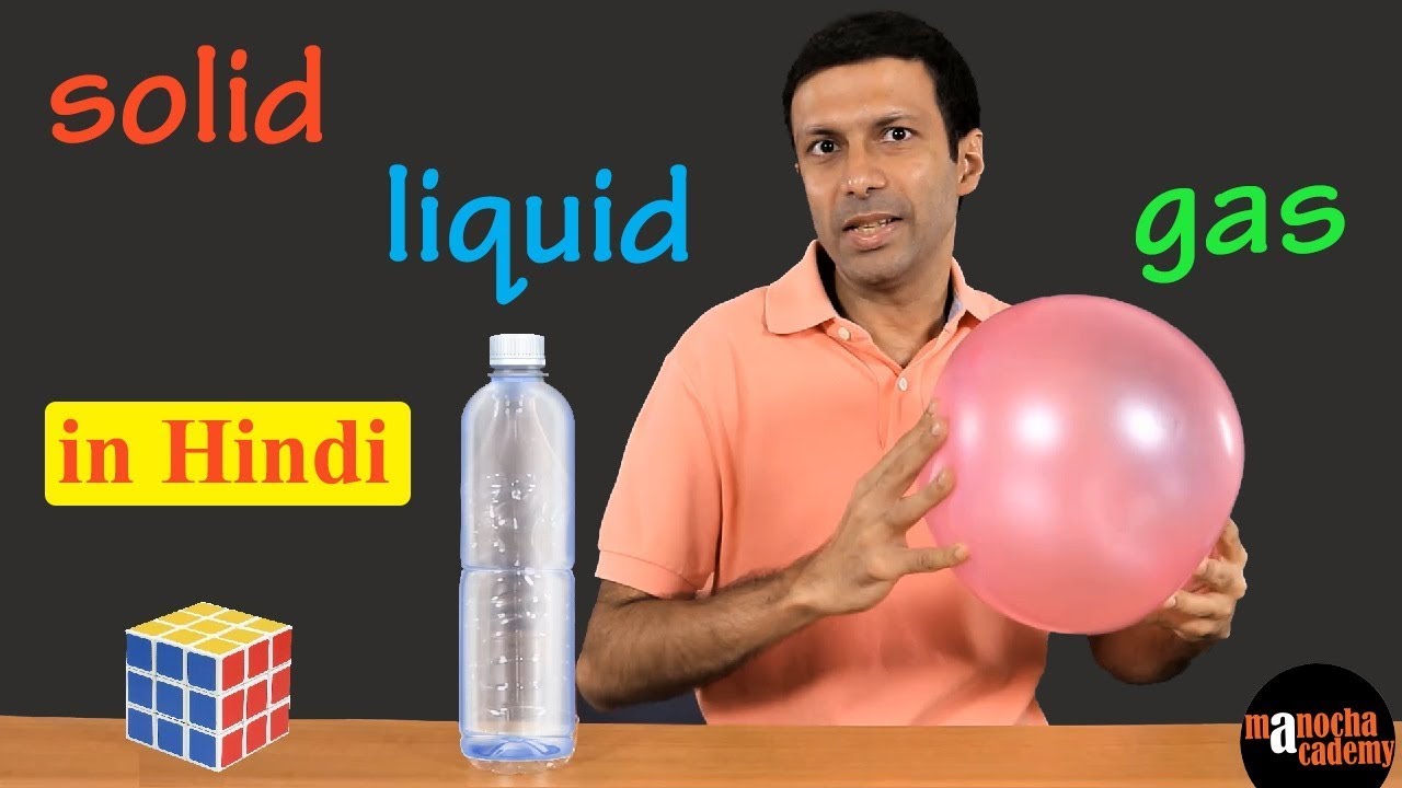 States of Matter : Solid Liquid Gas in Hindi