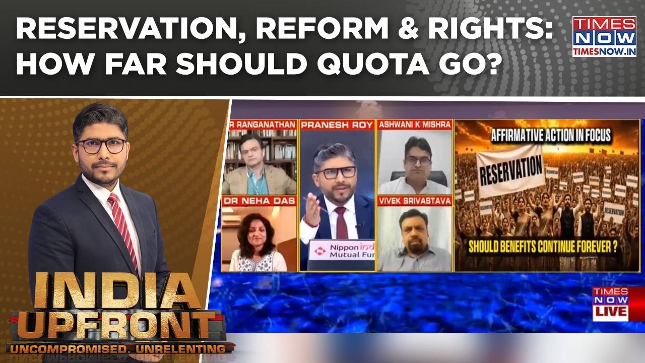 'Merit' Protest Triggers Netas: 'Oppose Reservation = Sedition'; How Far Should Quota Go? WATCH