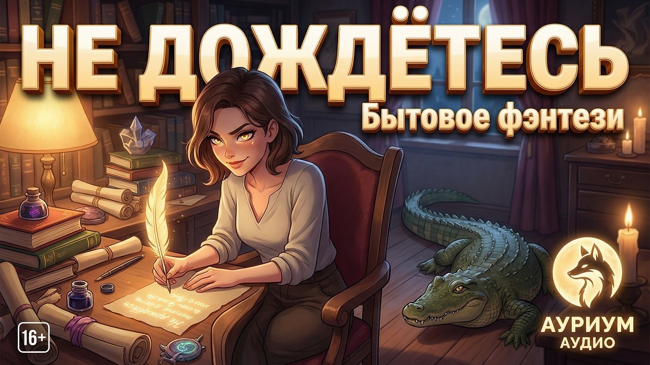 НЕ ДОЖДЁТЕСЬ 🐊 БЫТОВОЕ ФЭНТЕЗИ 🐊 АУДИОКНИГА ПОЛНОСТЬЮ