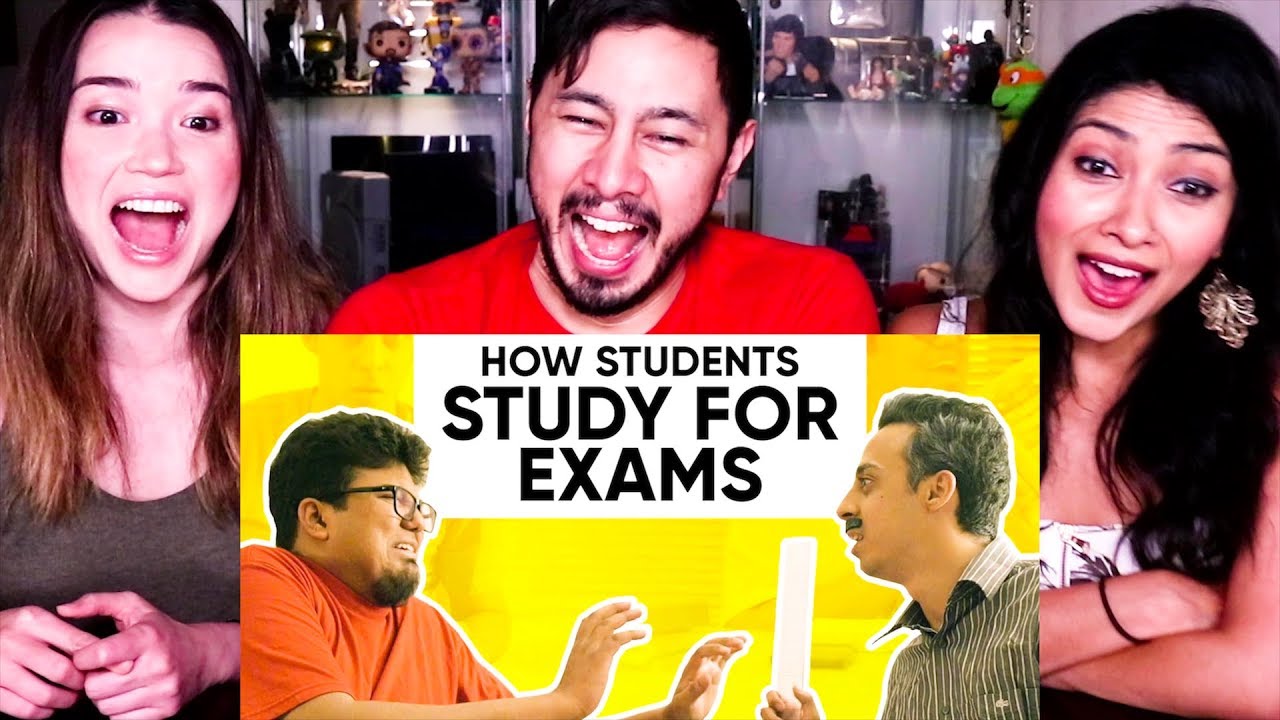 JORDINDIAN | How Students Study For Exams Part. 1 | Reaction!